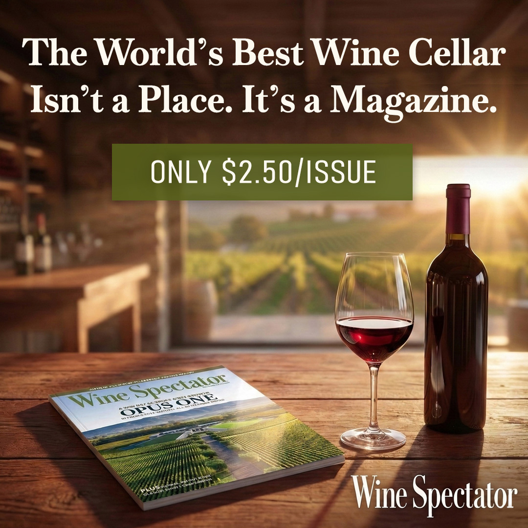 Wine Spectator ad creative