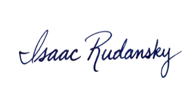 Isaac Rudansky signature