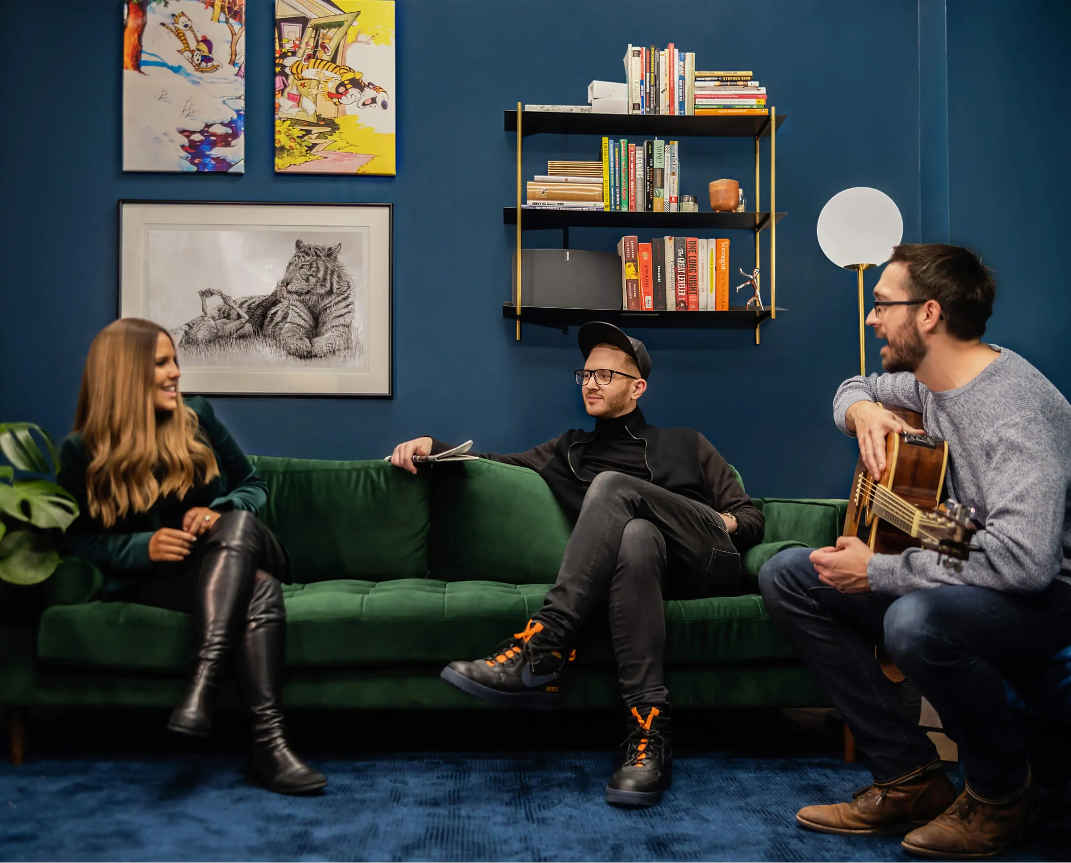 Full AdVenture team on the stairs at Google NYC